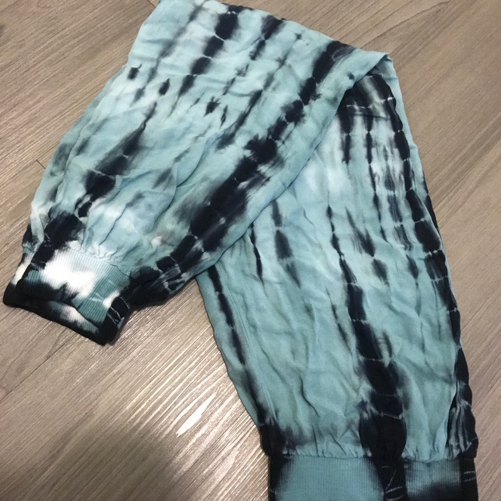 Tie dye harem pants